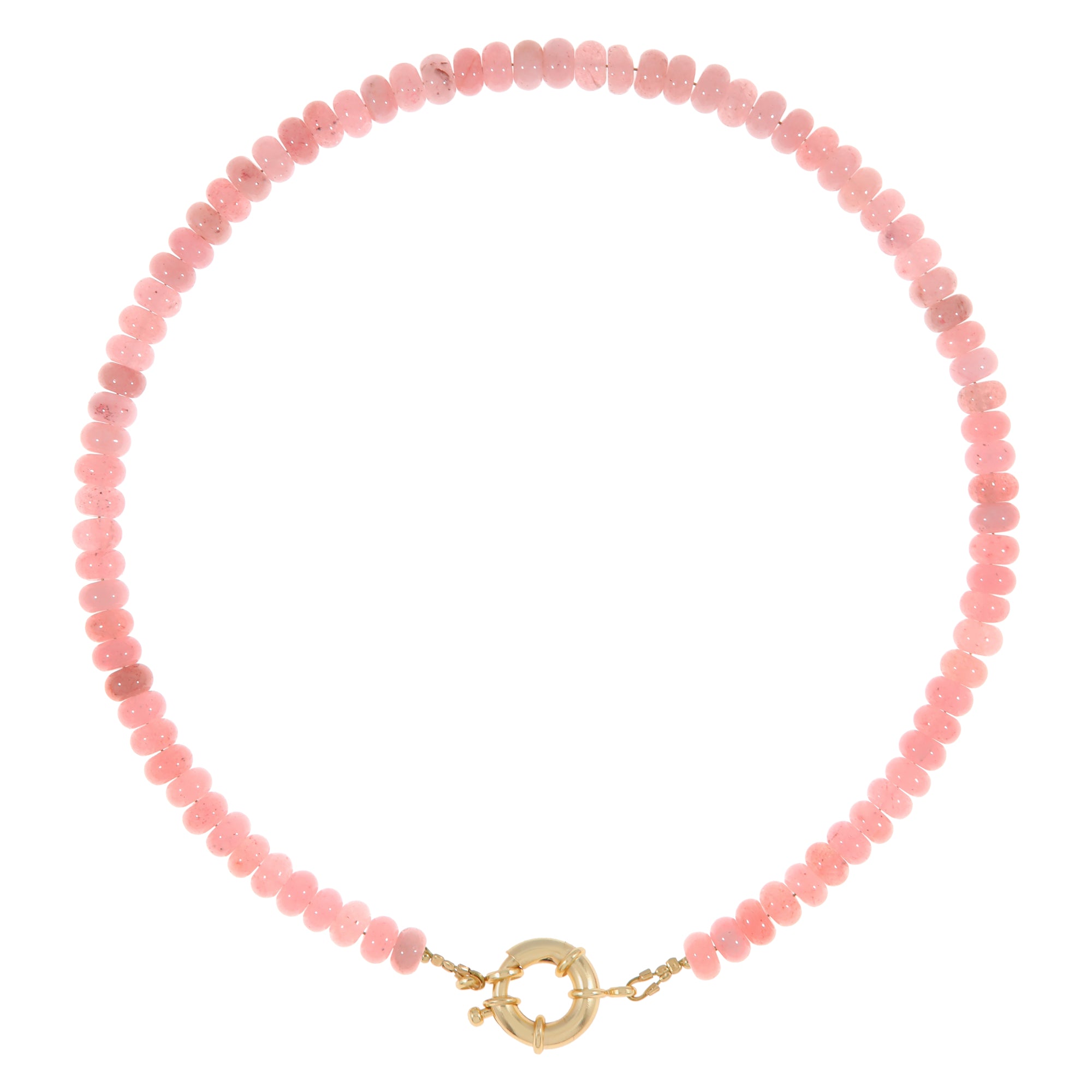 Cielia Pink Quartz Necklace