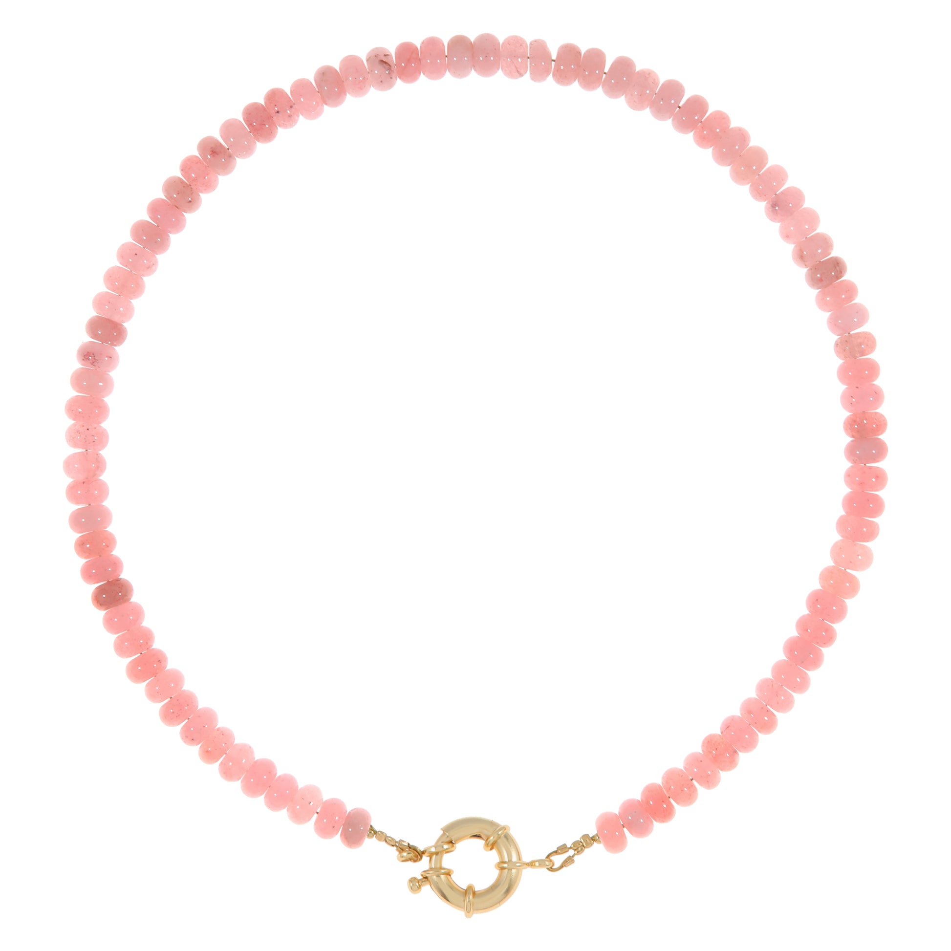 Cielia Pink Quartz Necklace