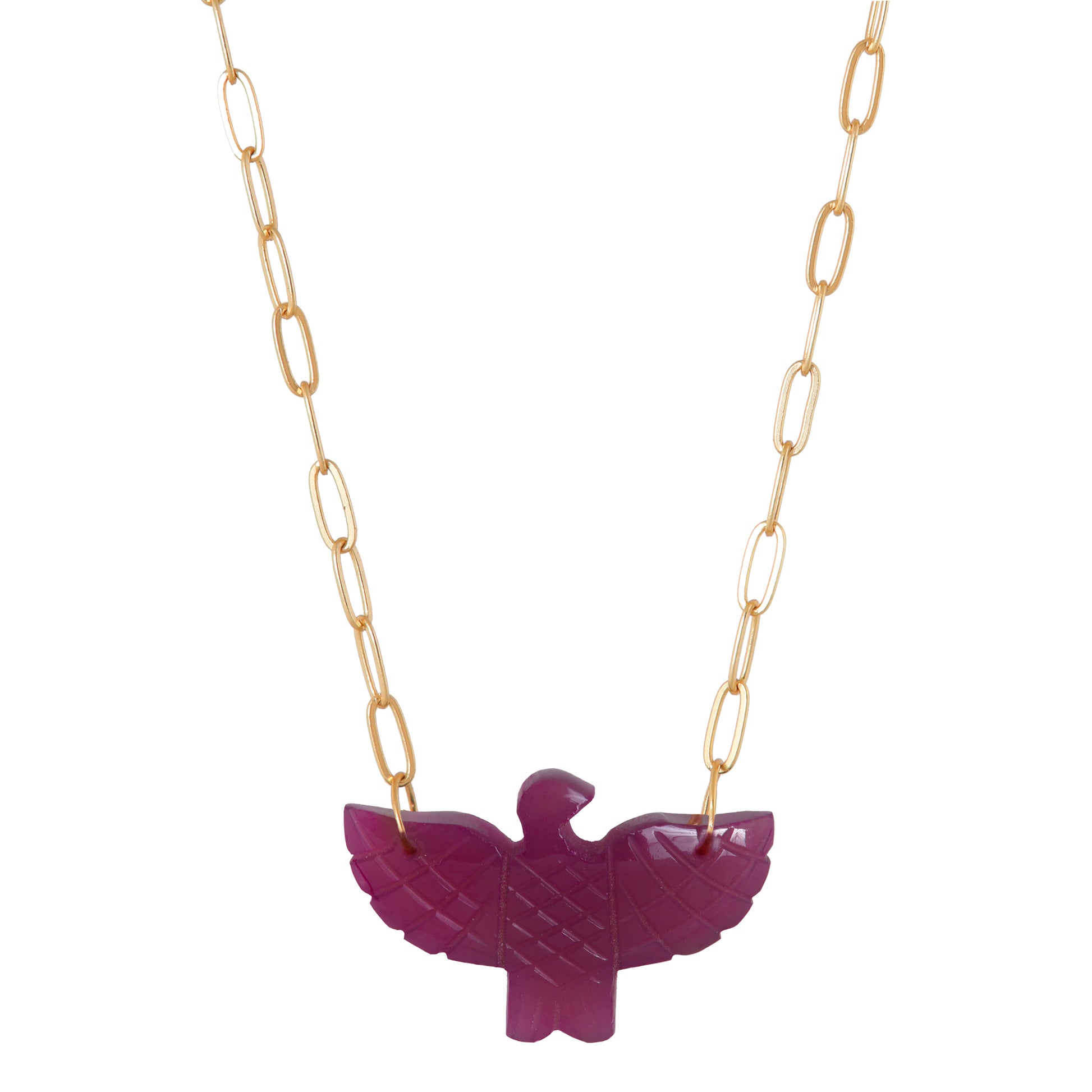 Viva Fuchsia Jade Necklace