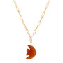 Solea Poisson Carnelian Necklace