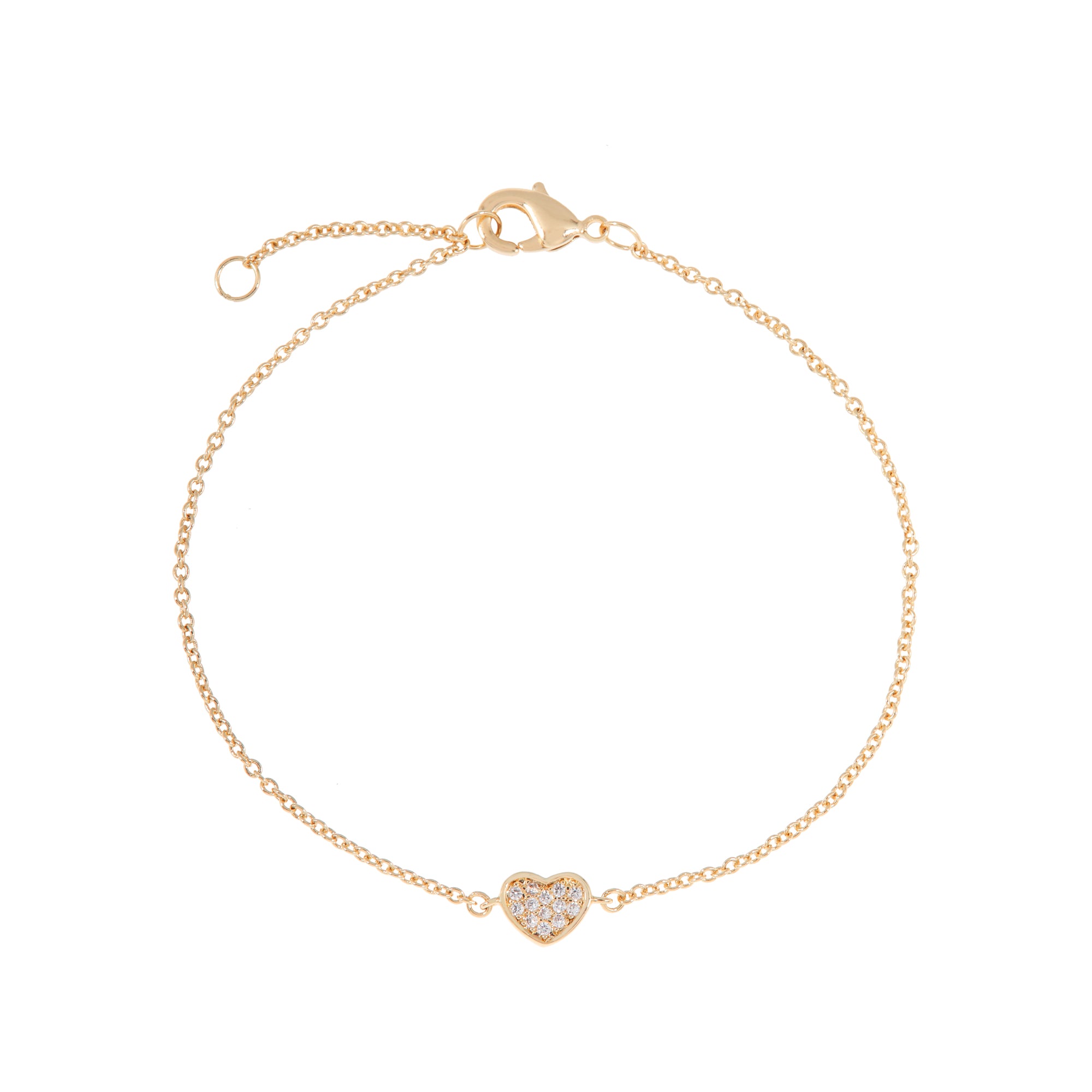 Forever heart bracelet