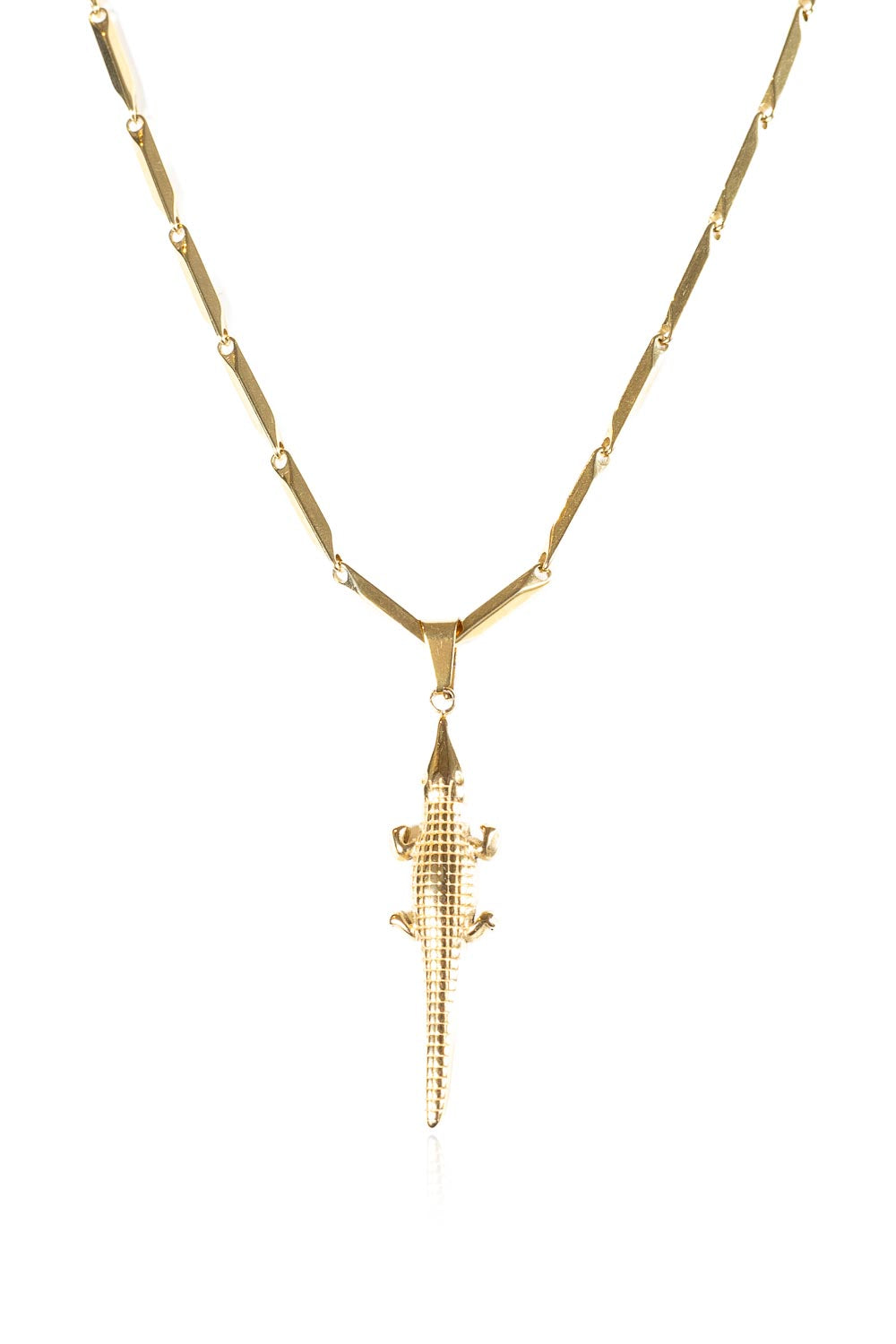 Crocodile Kiss Necklace