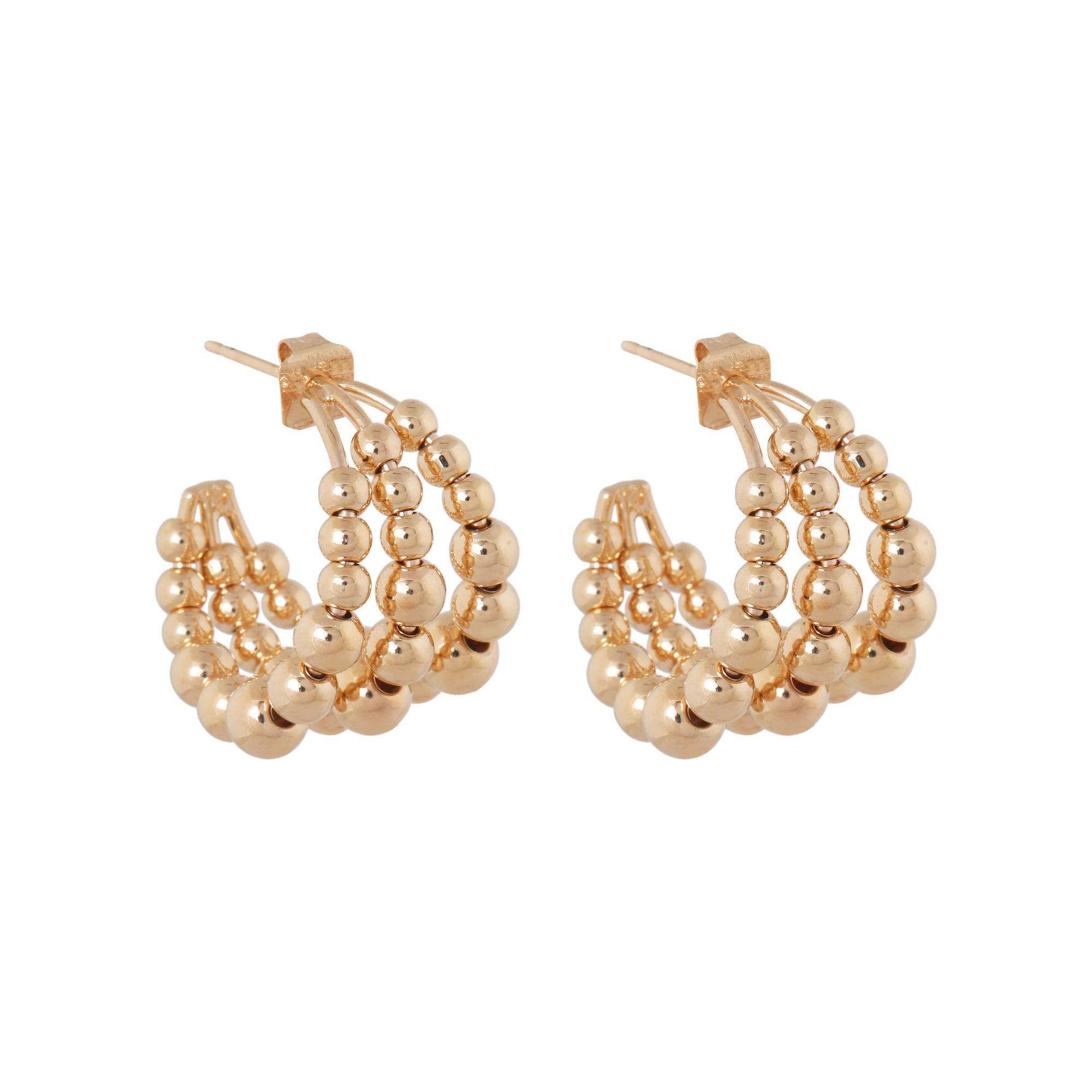 Amélie Bead Hoops