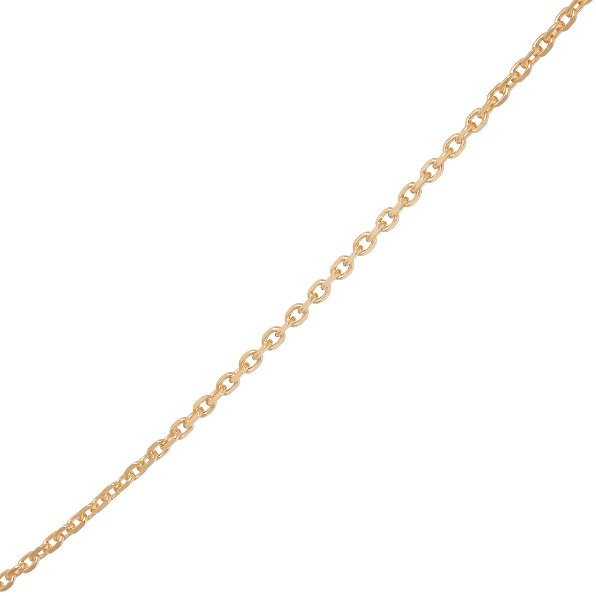 Golden layer necklace 60 cm