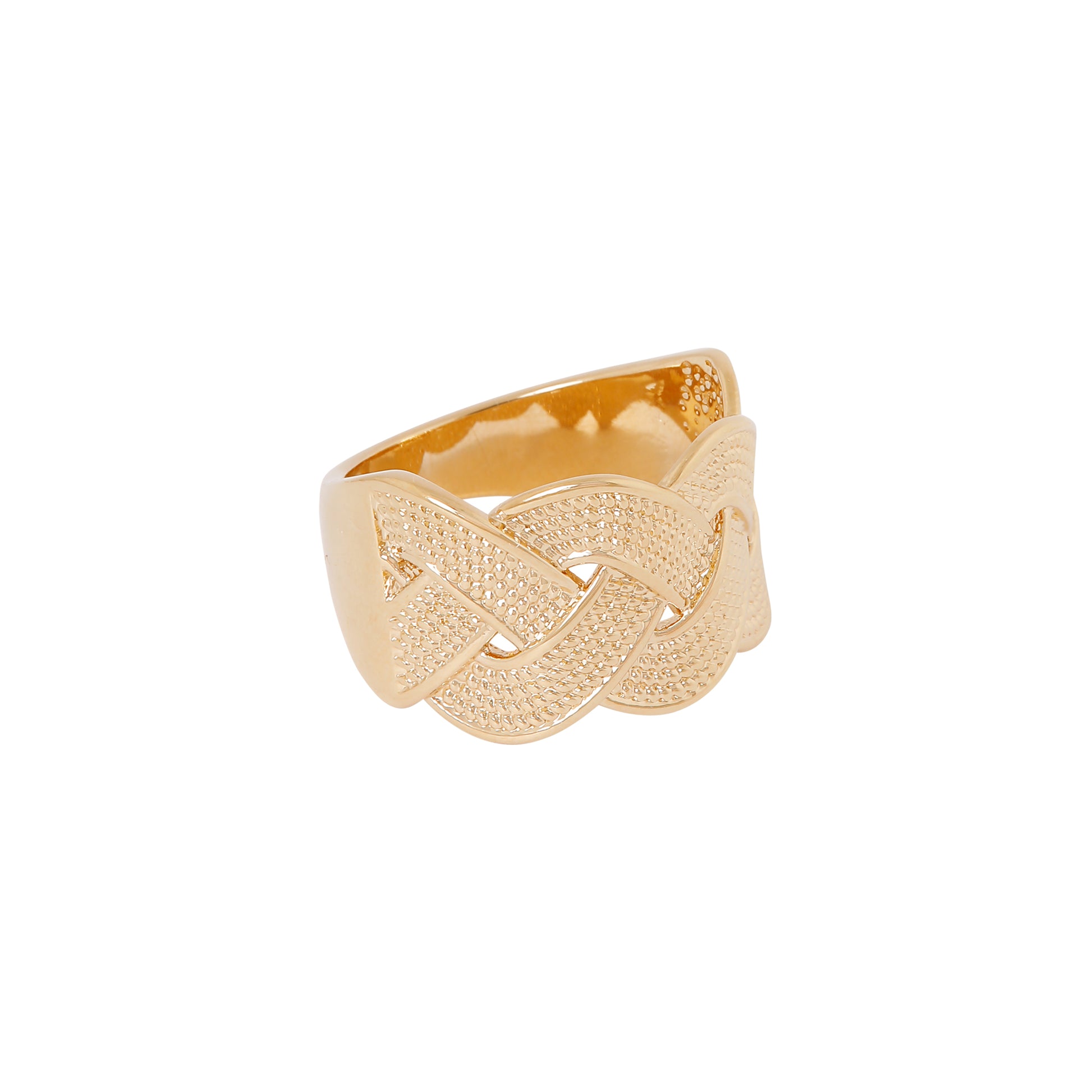 Braided Bold Ring