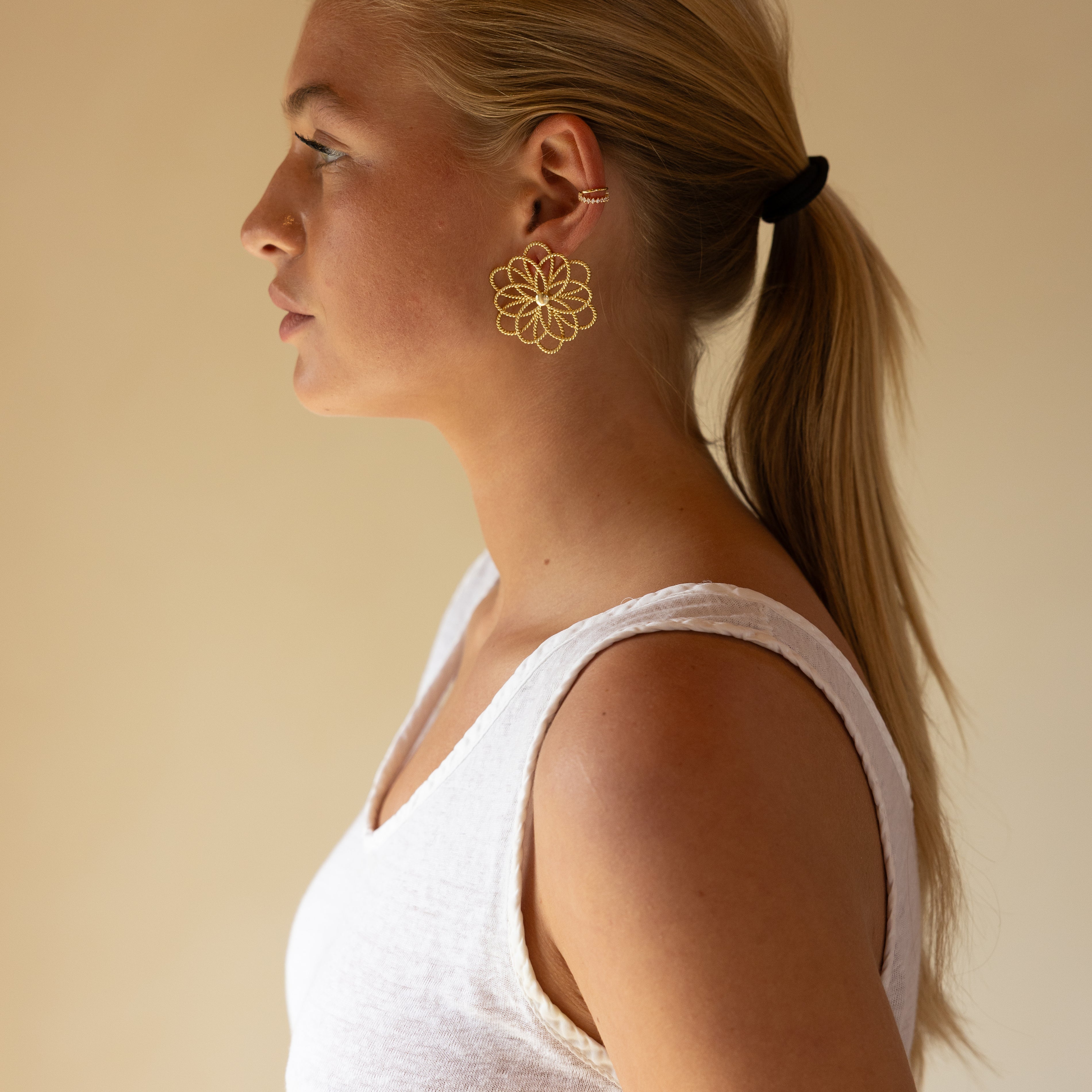 Océane Flower Studs