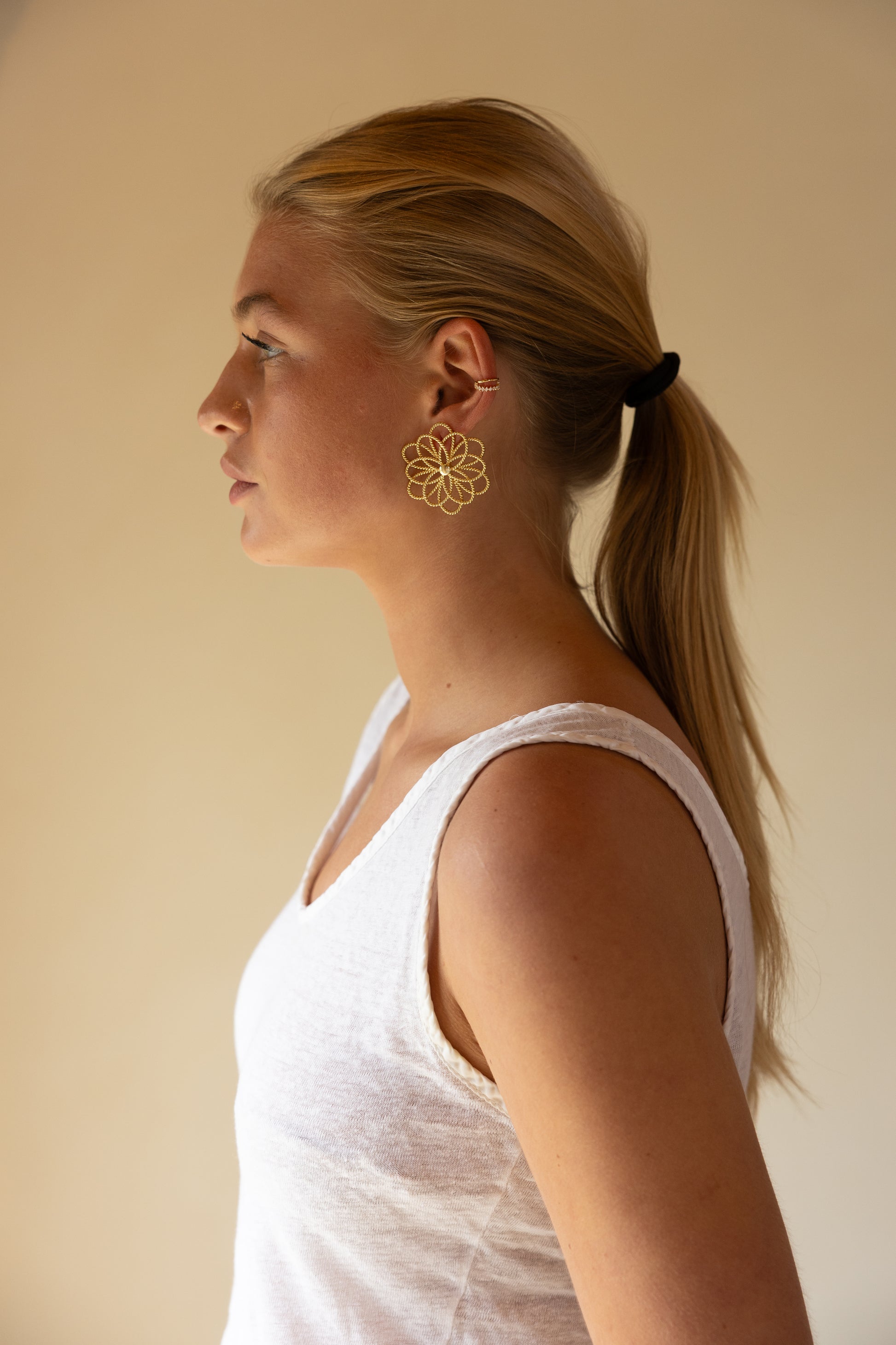 Océane Flower Studs