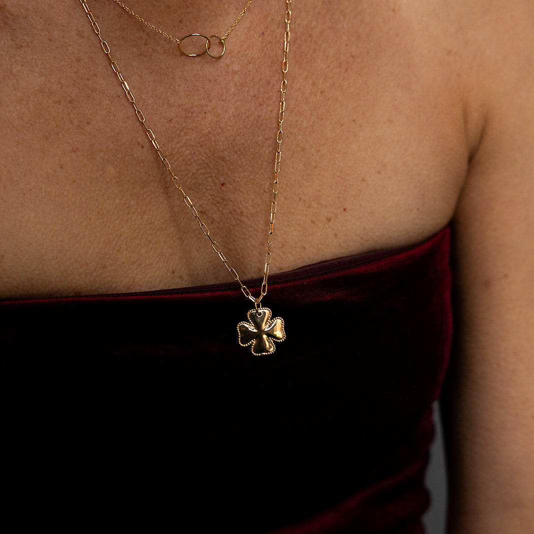 Fleur Charm Beaded