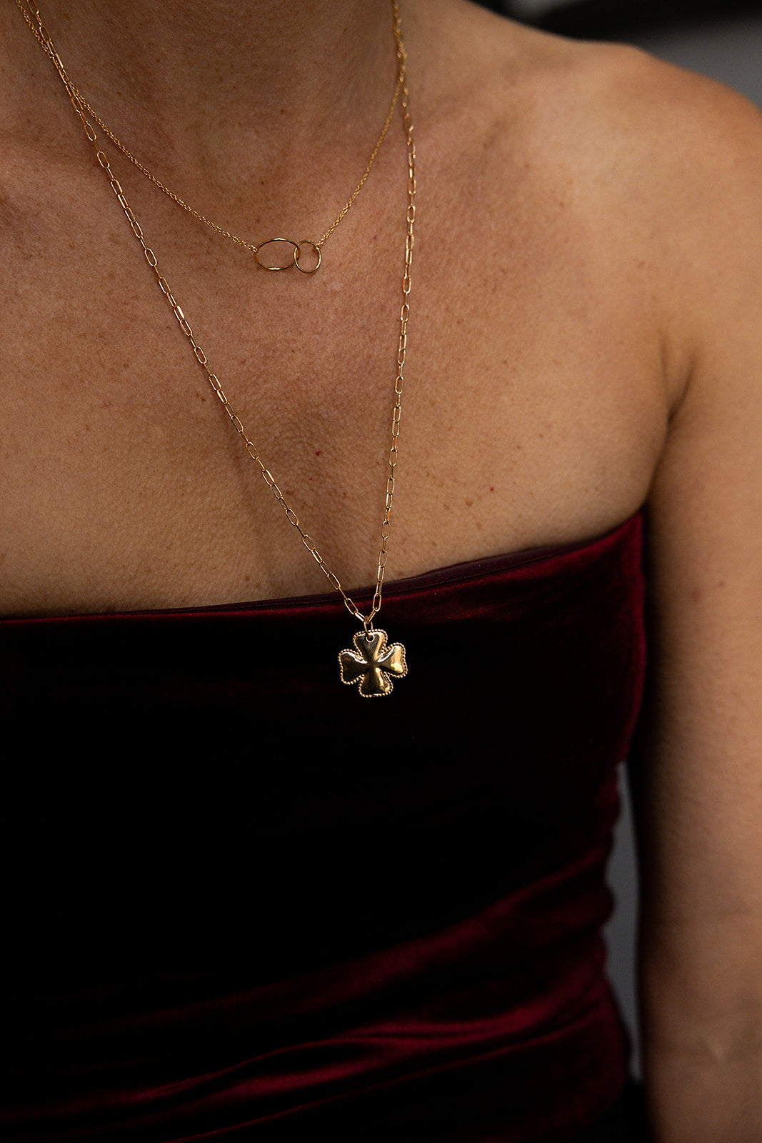 Fleur Charm Beaded