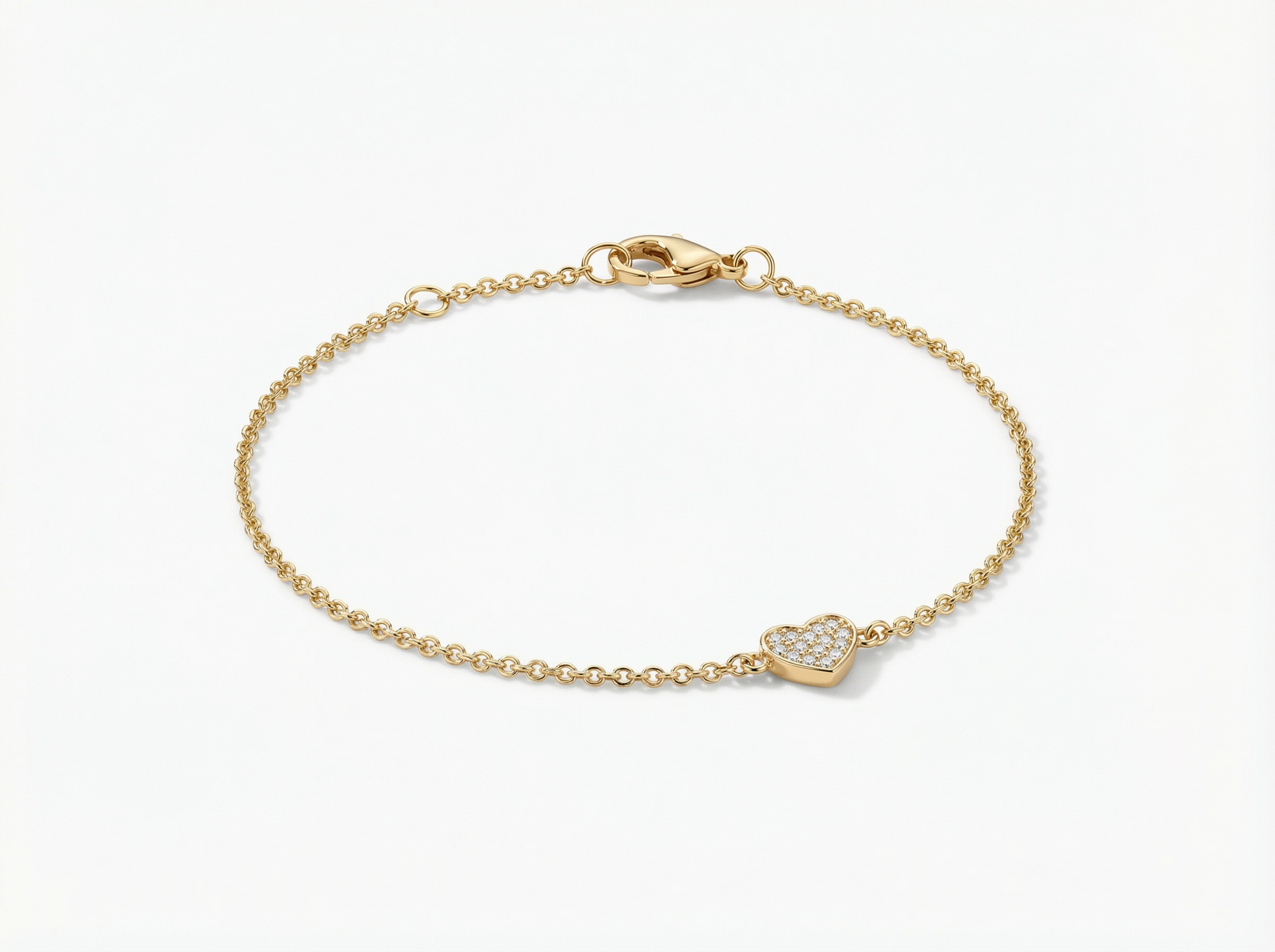 Forever heart bracelet