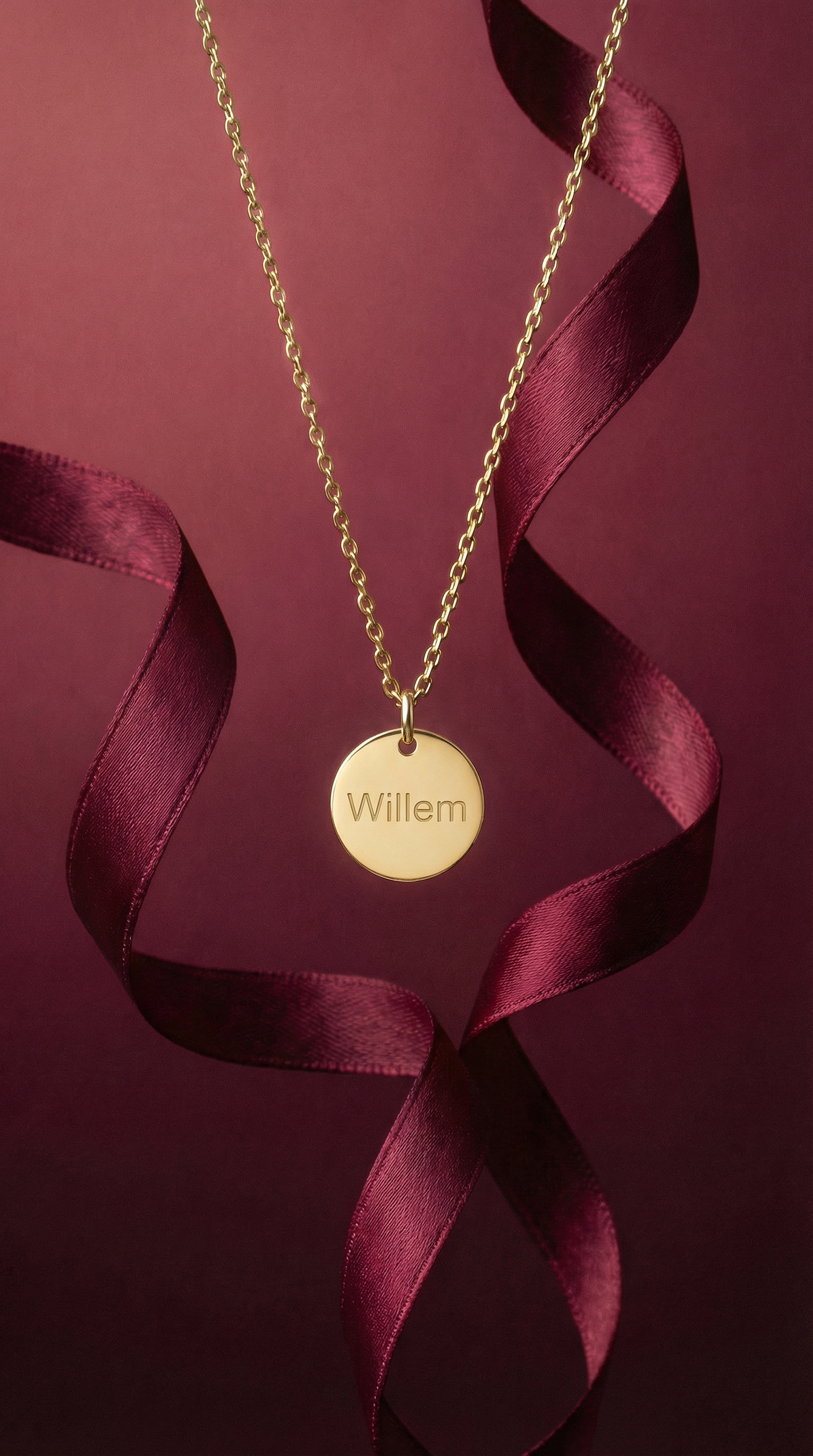 Engraved Golden Glow Coin